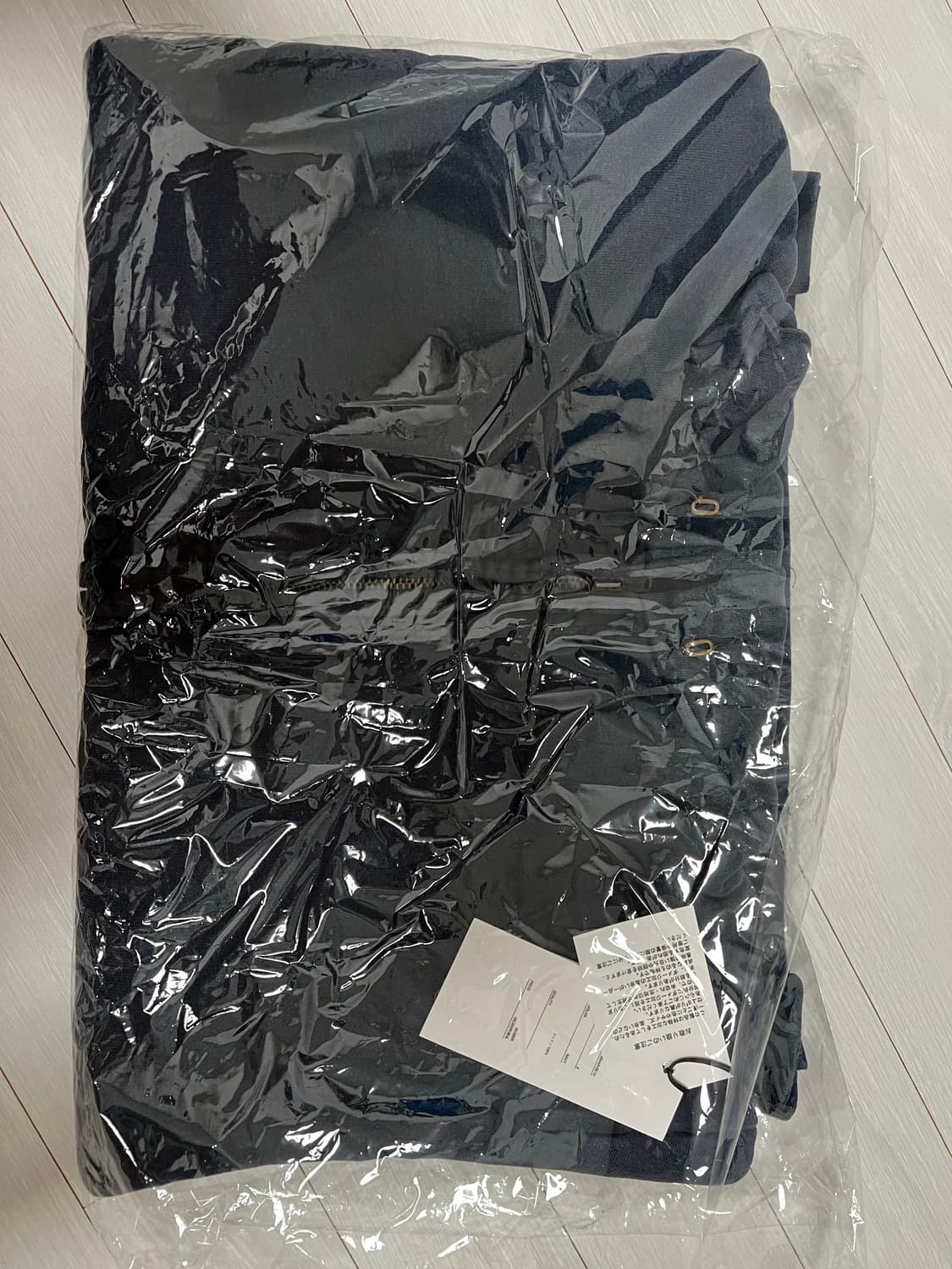 [4]25FW 아프레쎄 빈티지 집 스웻 후디 네이비 상품이미지1