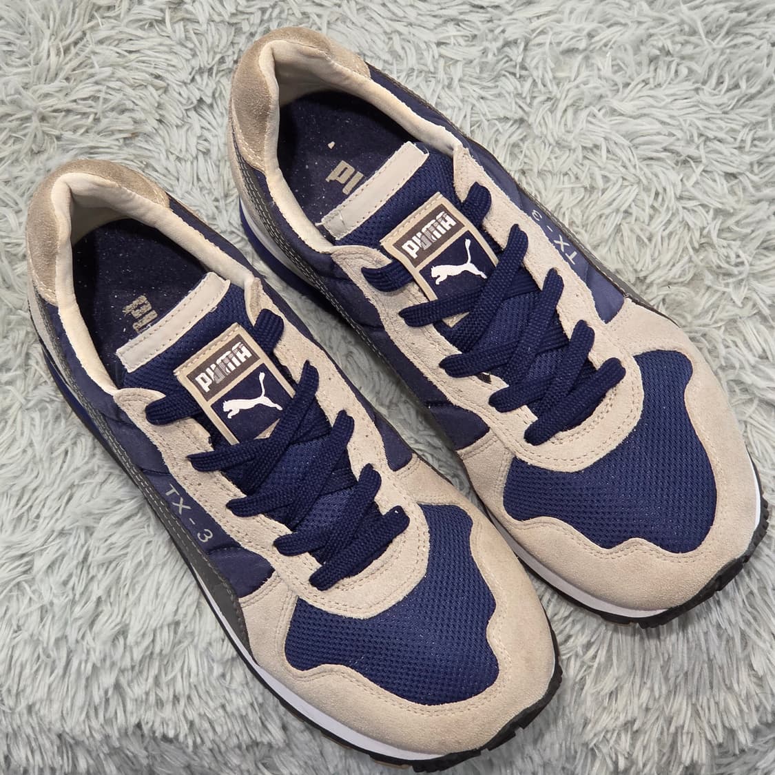 5x-30:PUMA TX-3 빈티지 러닝화 Navy/Grey(230) 상품이미지5
