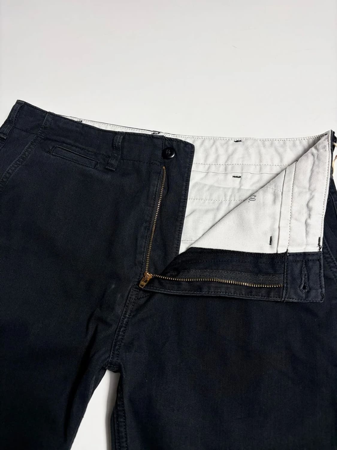 리바이스 00's 블랙 데님 반바지 R1670 상품이미지3