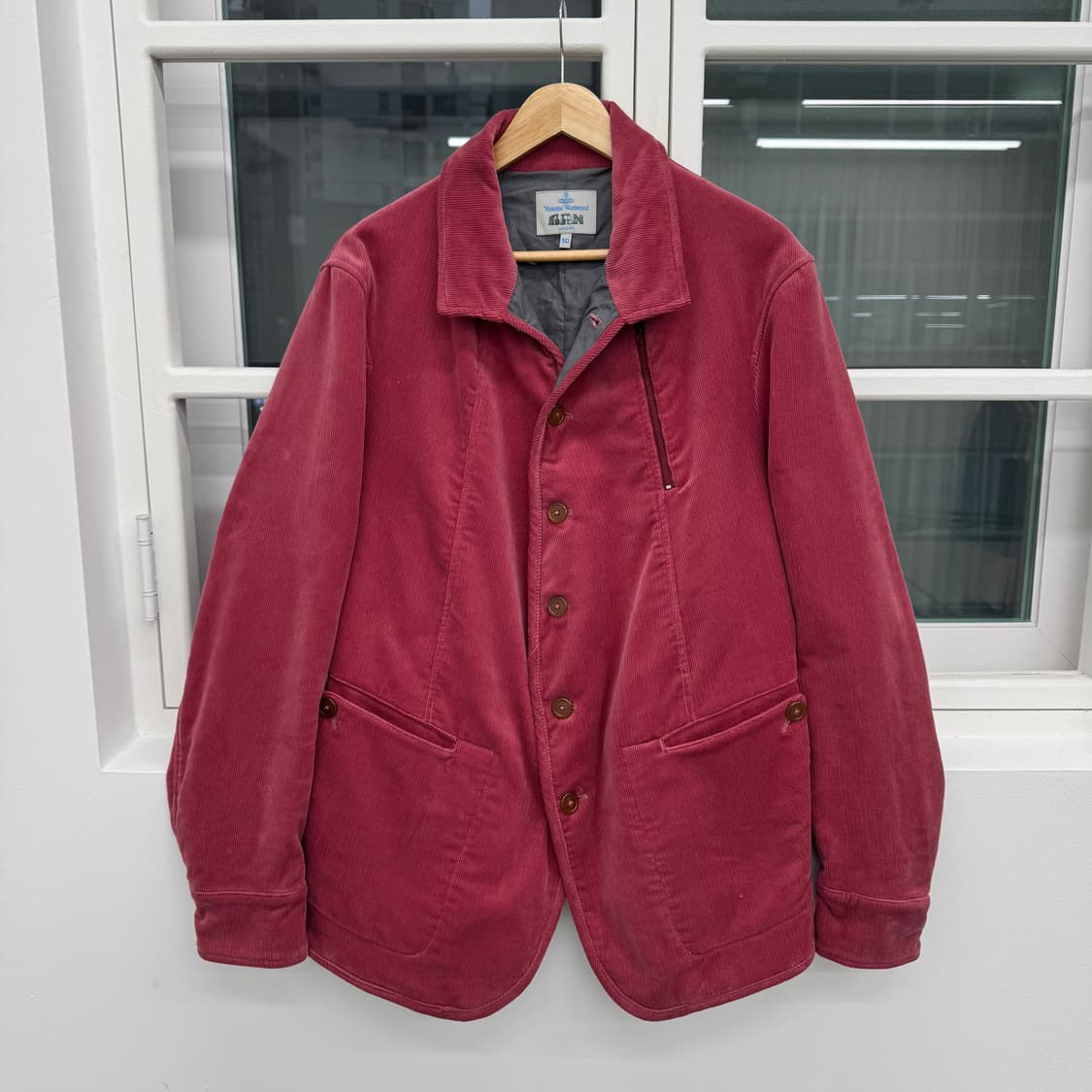 비비안웨스트우드 코듀로이 코트 상품이미지1