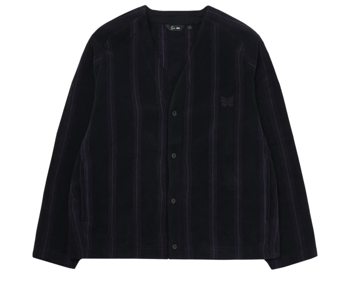 유니클로 x 니들스 가디건 플리스 - 블랙 M 상품이미지1