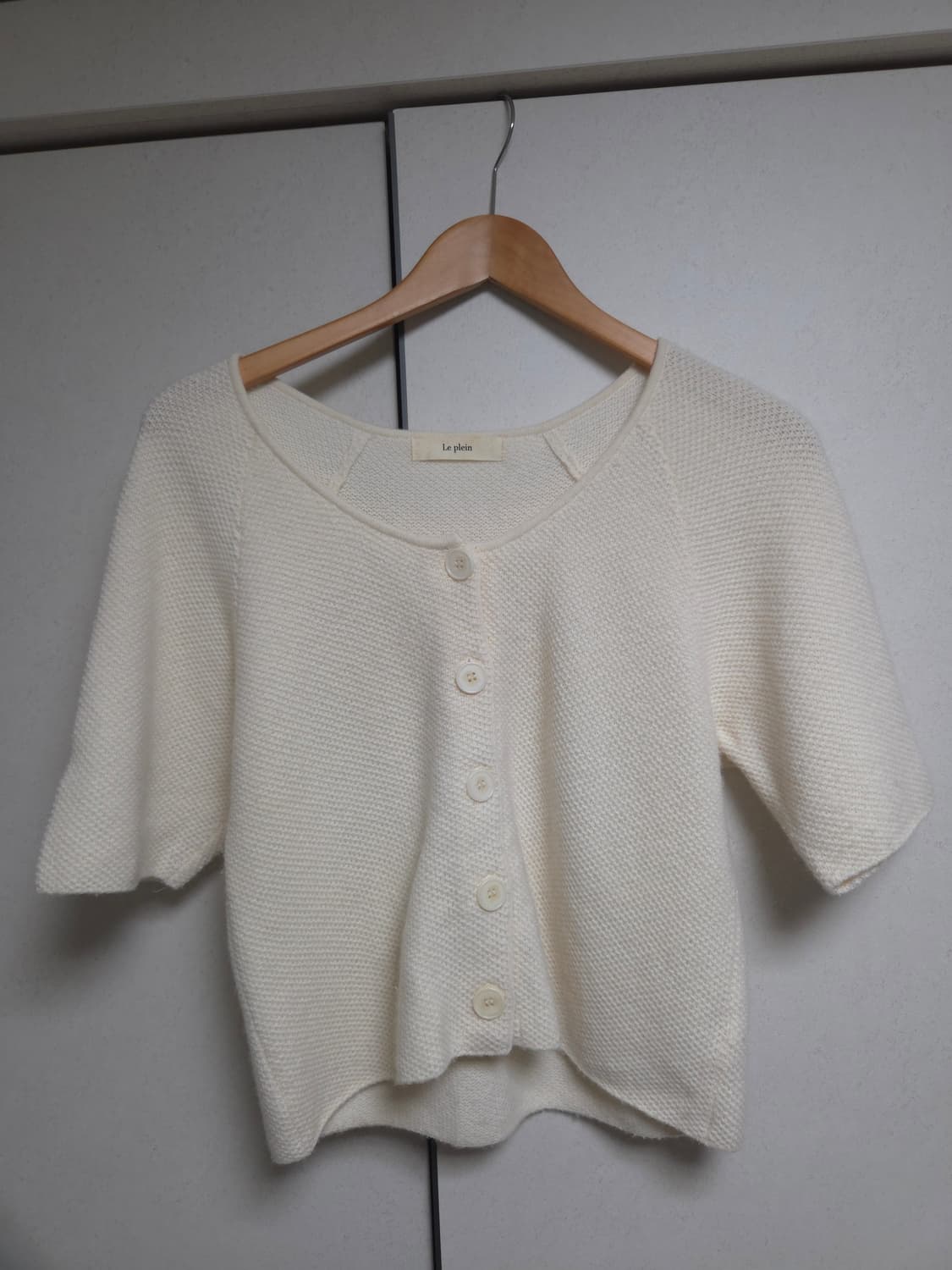 르플레인 leplain 캐시미어 울 반팔 니트 상품이미지2