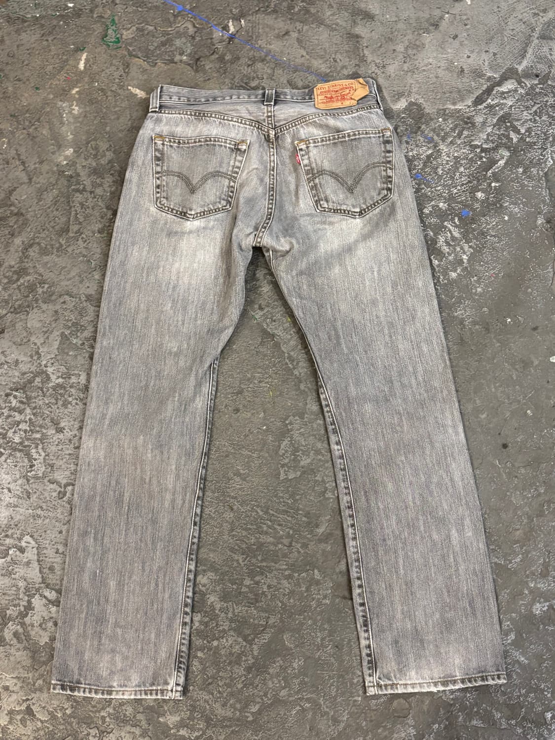 리바이스 501 흑청 상품이미지8