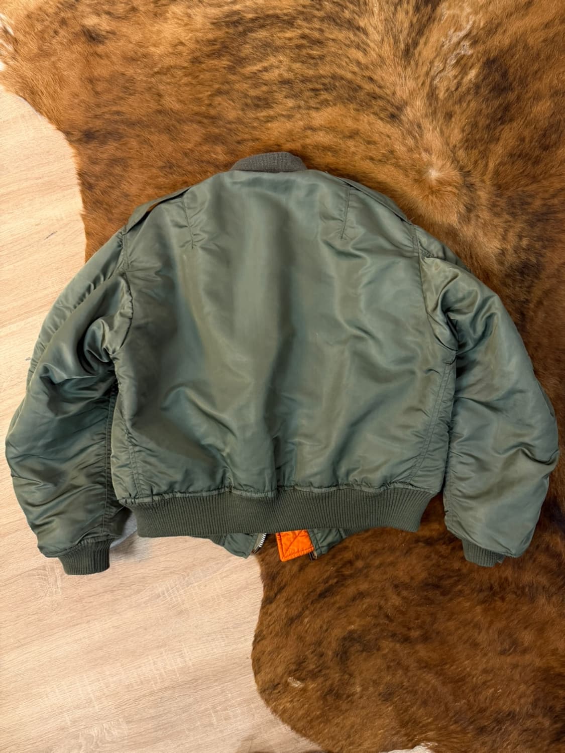 70s 알파인더스트리 8279E 봄버 자켓  상품이미지7