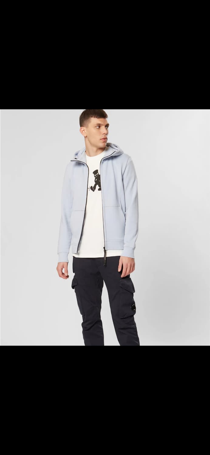 Cp컴퍼니 고글 후드집업 연한 하늘색(xL) 상품이미지2