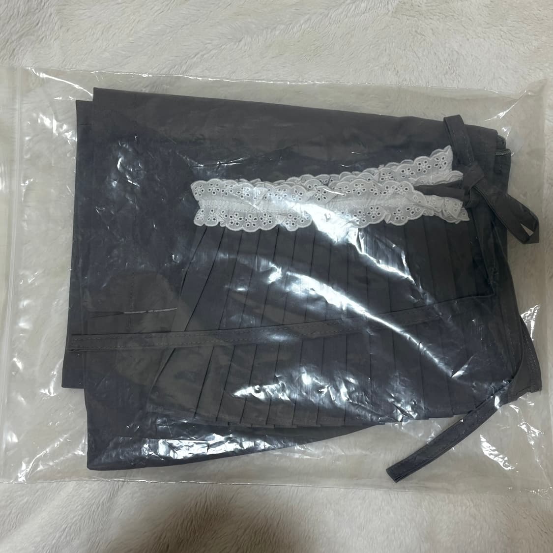 오모모 투웨이 리본 플리츠 스커트 상품이미지4