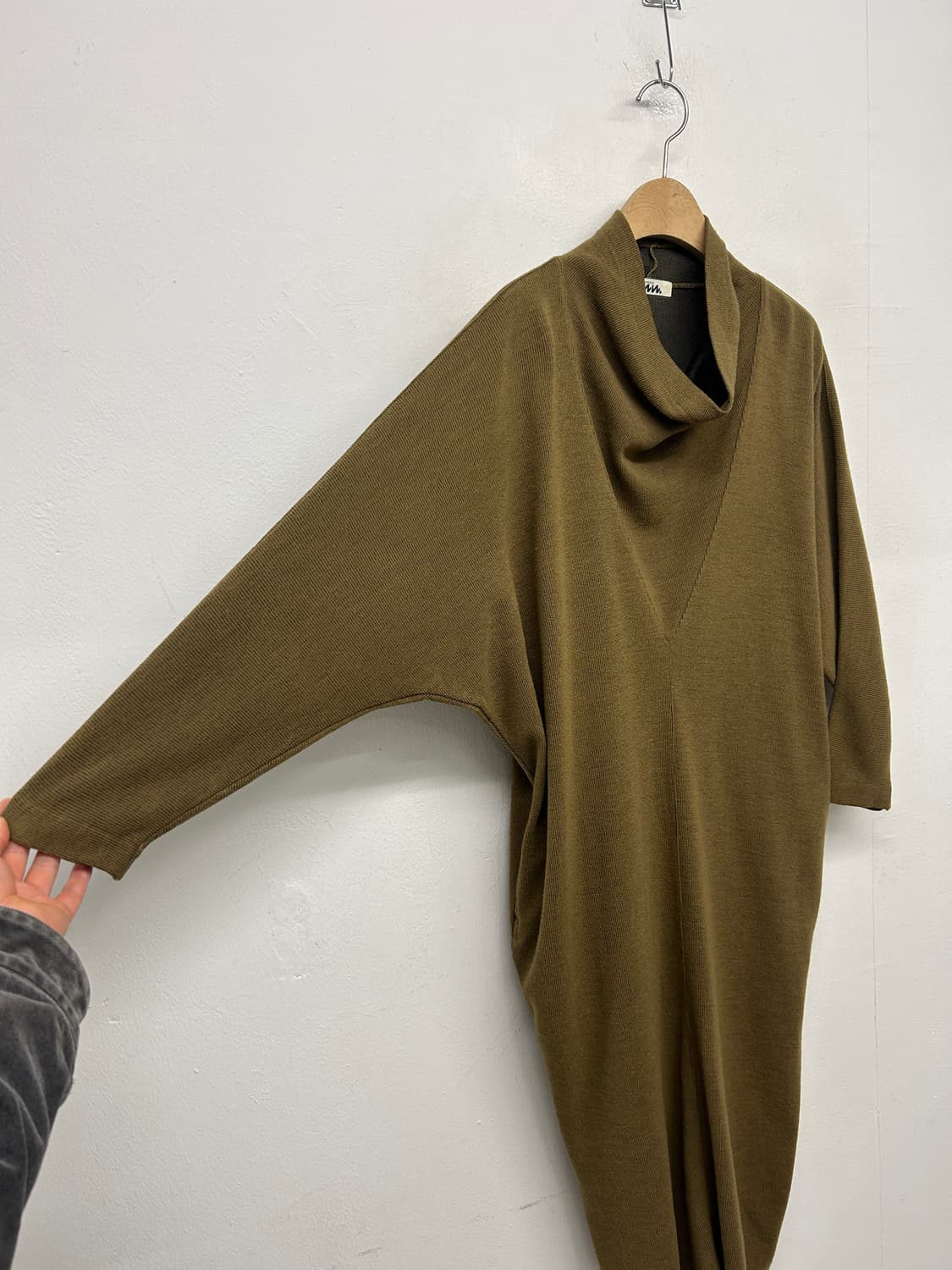 플랜테이션 카울넥 원피스 (made in japan) 상품이미지3