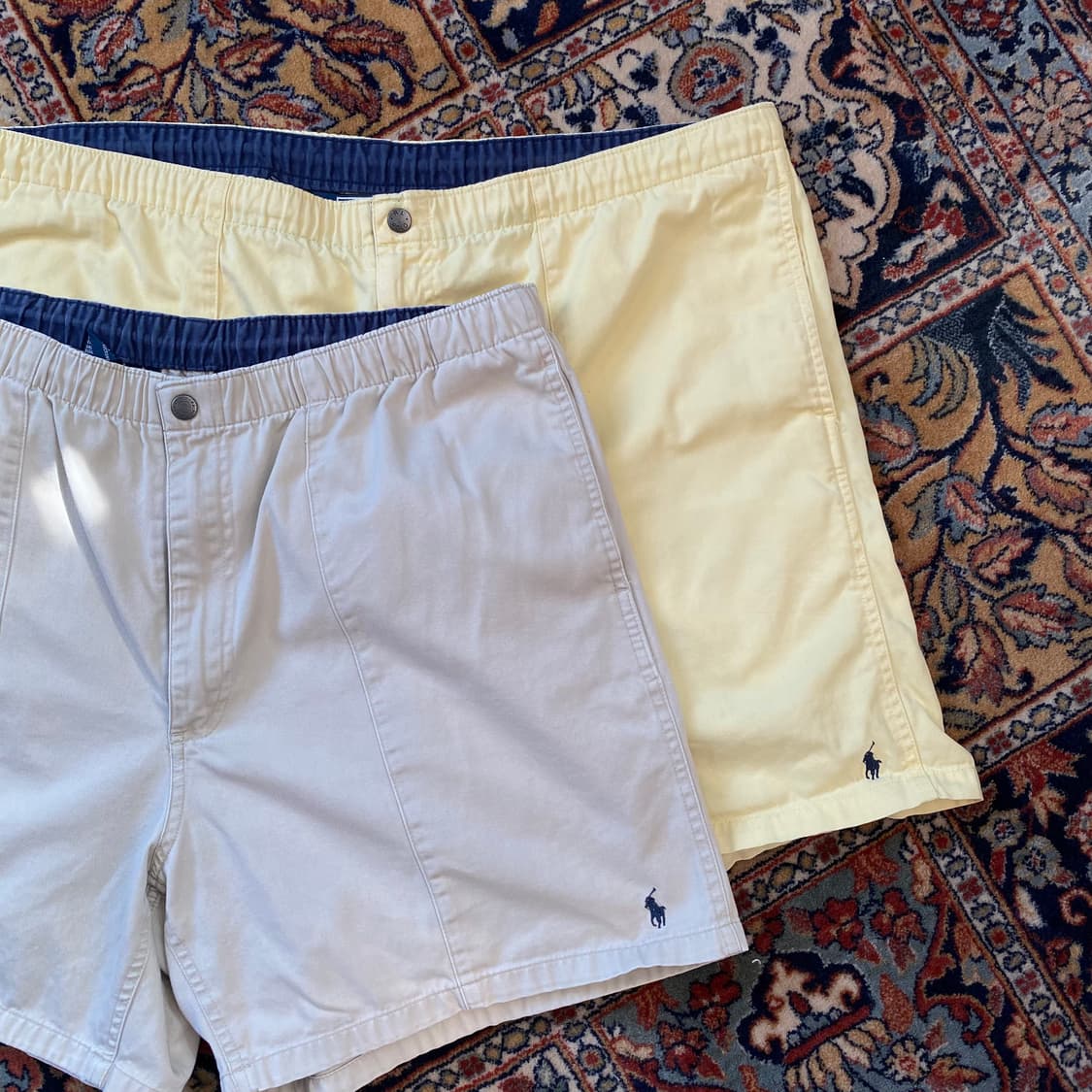 🌊90s Polo prepster shorts Yellow 상품이미지8