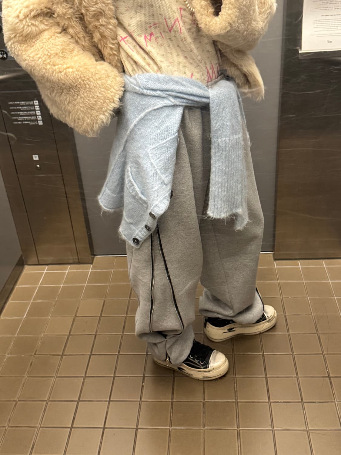 올드팍 지퍼조거 상품이미지2