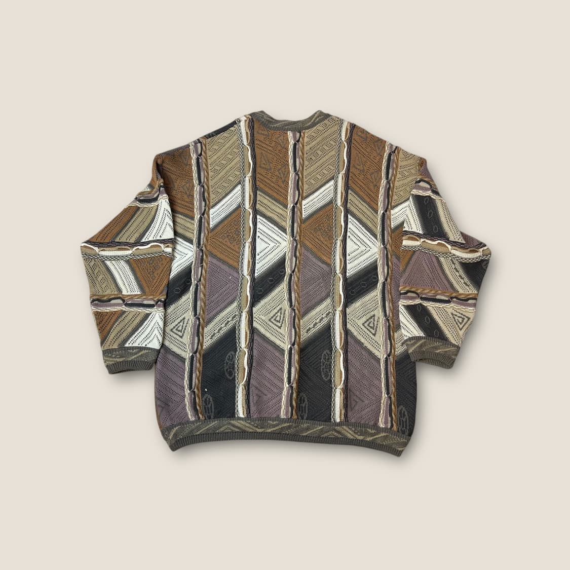 T057 90s 오스트레일리아 케이블 니트 상품이미지4