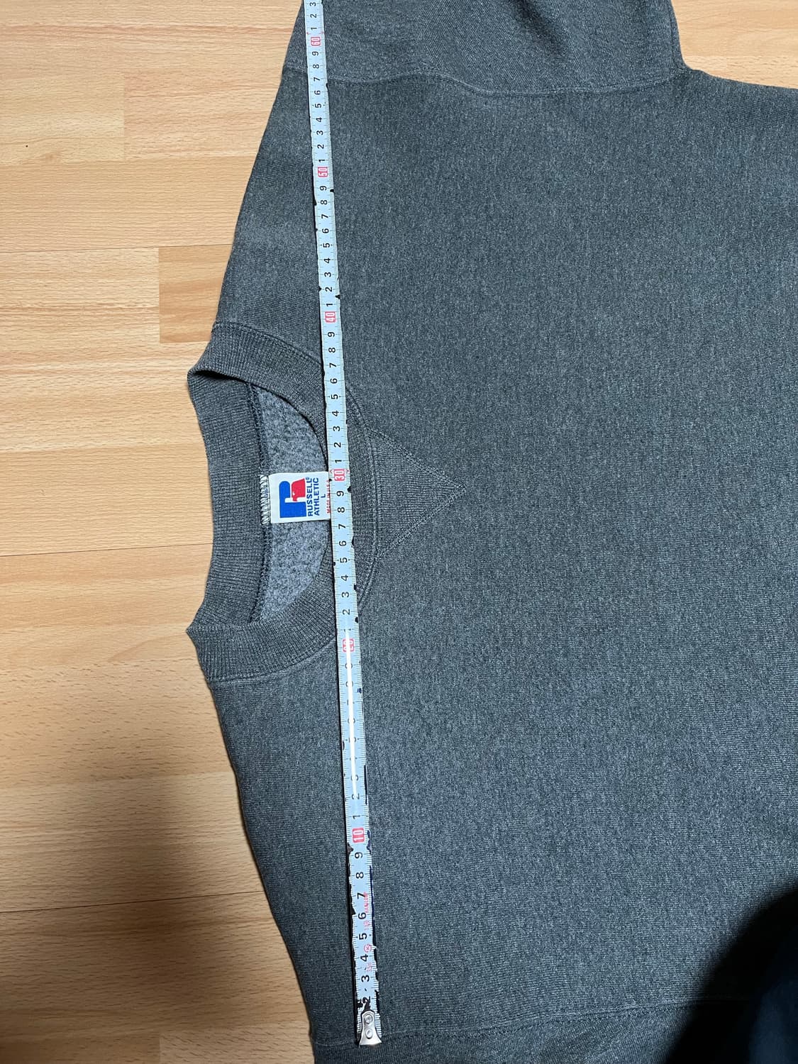 러셀 애슬레틱 90s 빈티지 스웻셔츠 멜란지그레이 상품이미지7