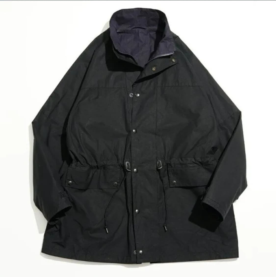 (착샷) 캡틴선샤인 코튼 필드 자켓 24fw 블랙 상품이미지1