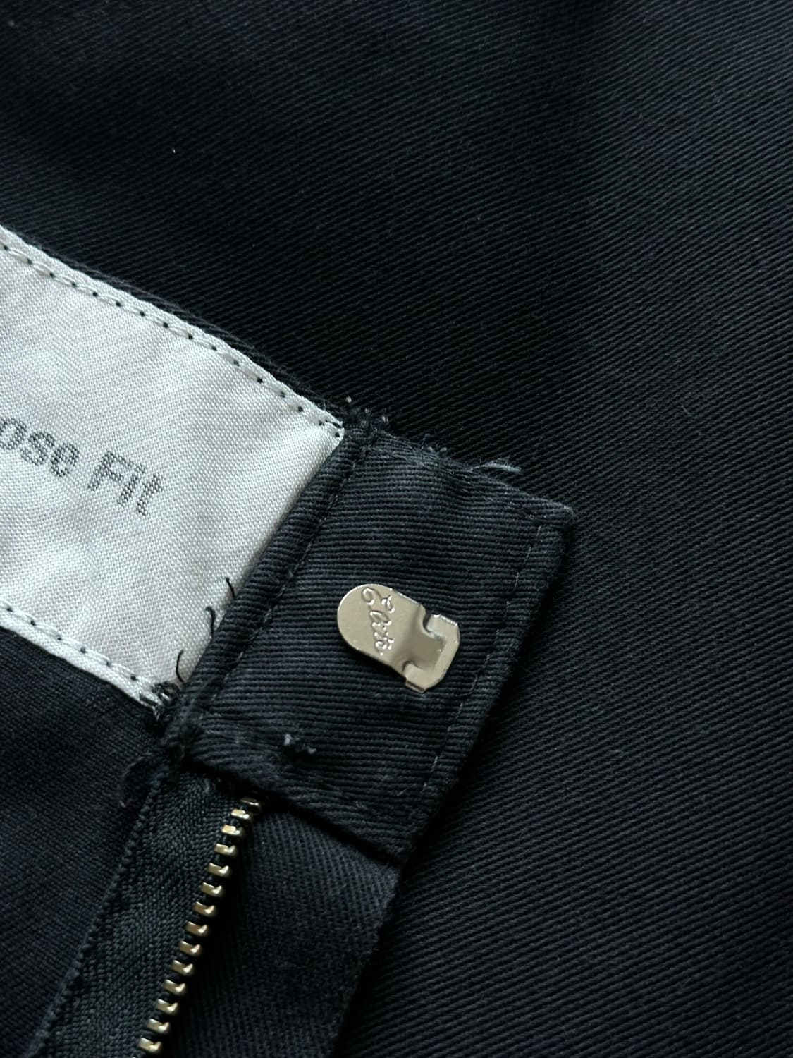 디키즈 더블니 루즈핏 워크팬츠 블랙 상품이미지6