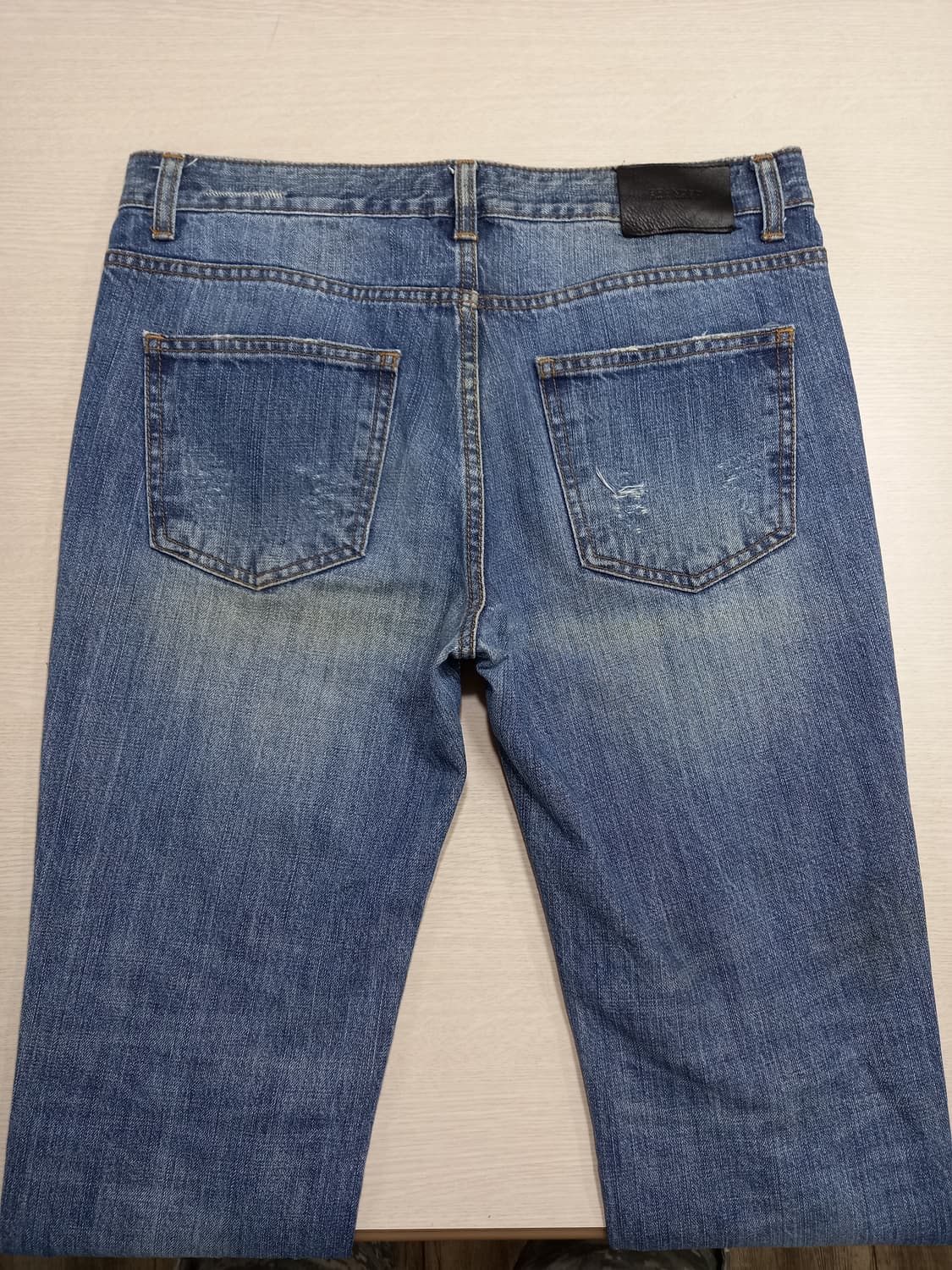 31 BRANDED Kor 데미지워싱 슬림일자진 31-499 상품이미지4