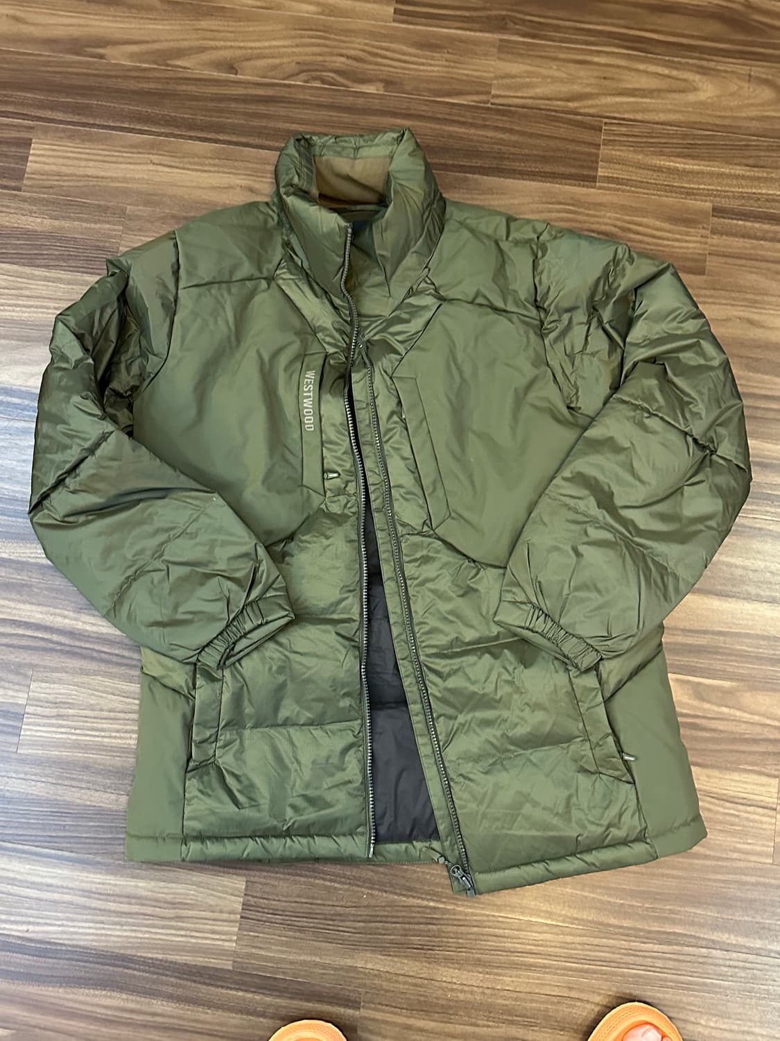 웨스트우드 남성 패딩 95 카키 상품이미지6