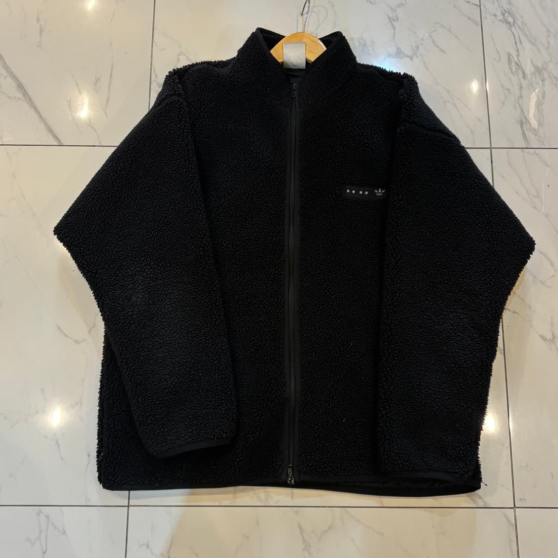 아디다스 검정 후리스 L 상품이미지1