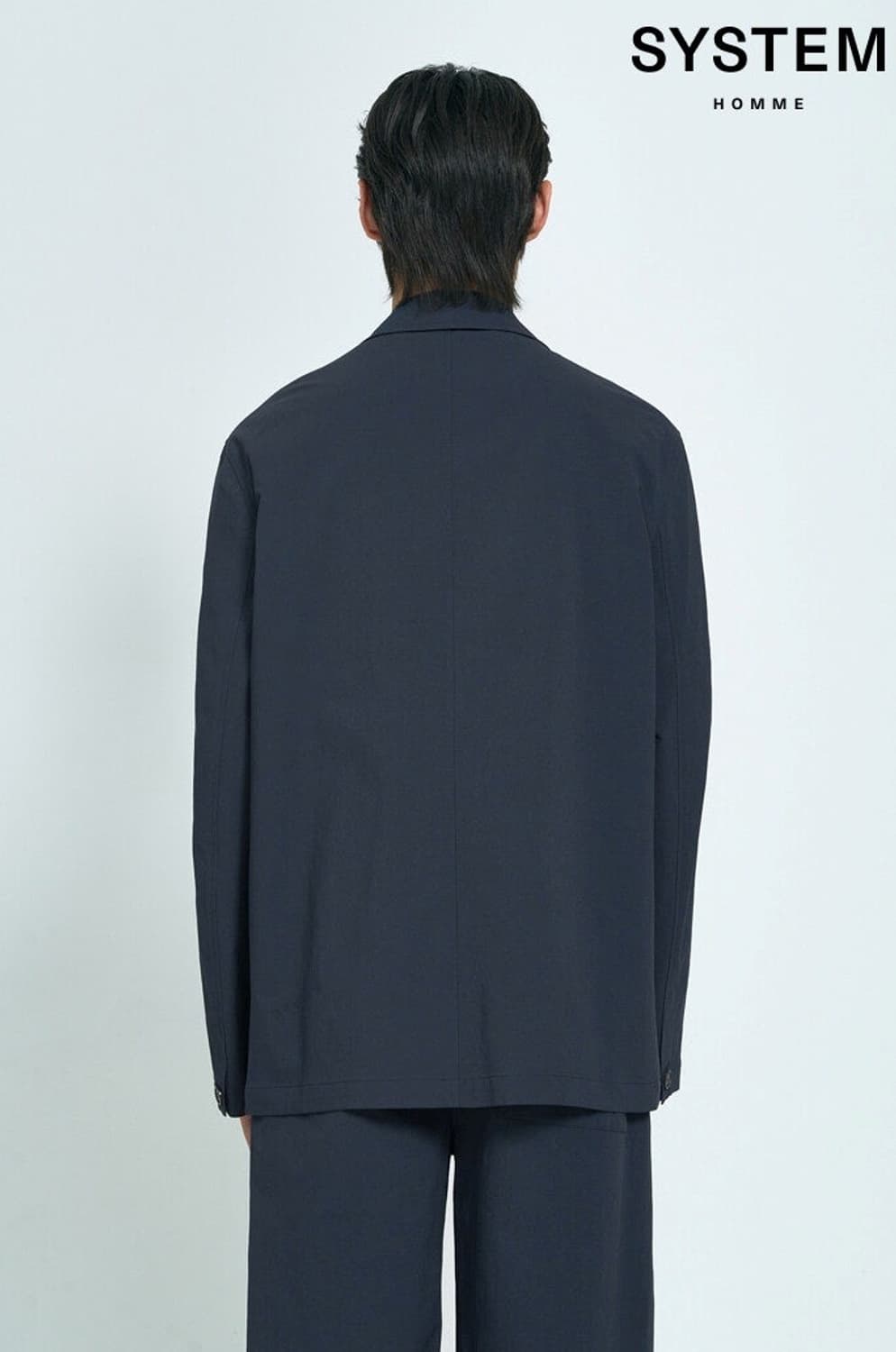 25SS 시스템옴므 크링클스트레치 셋업 세트 한섬 상품이미지3