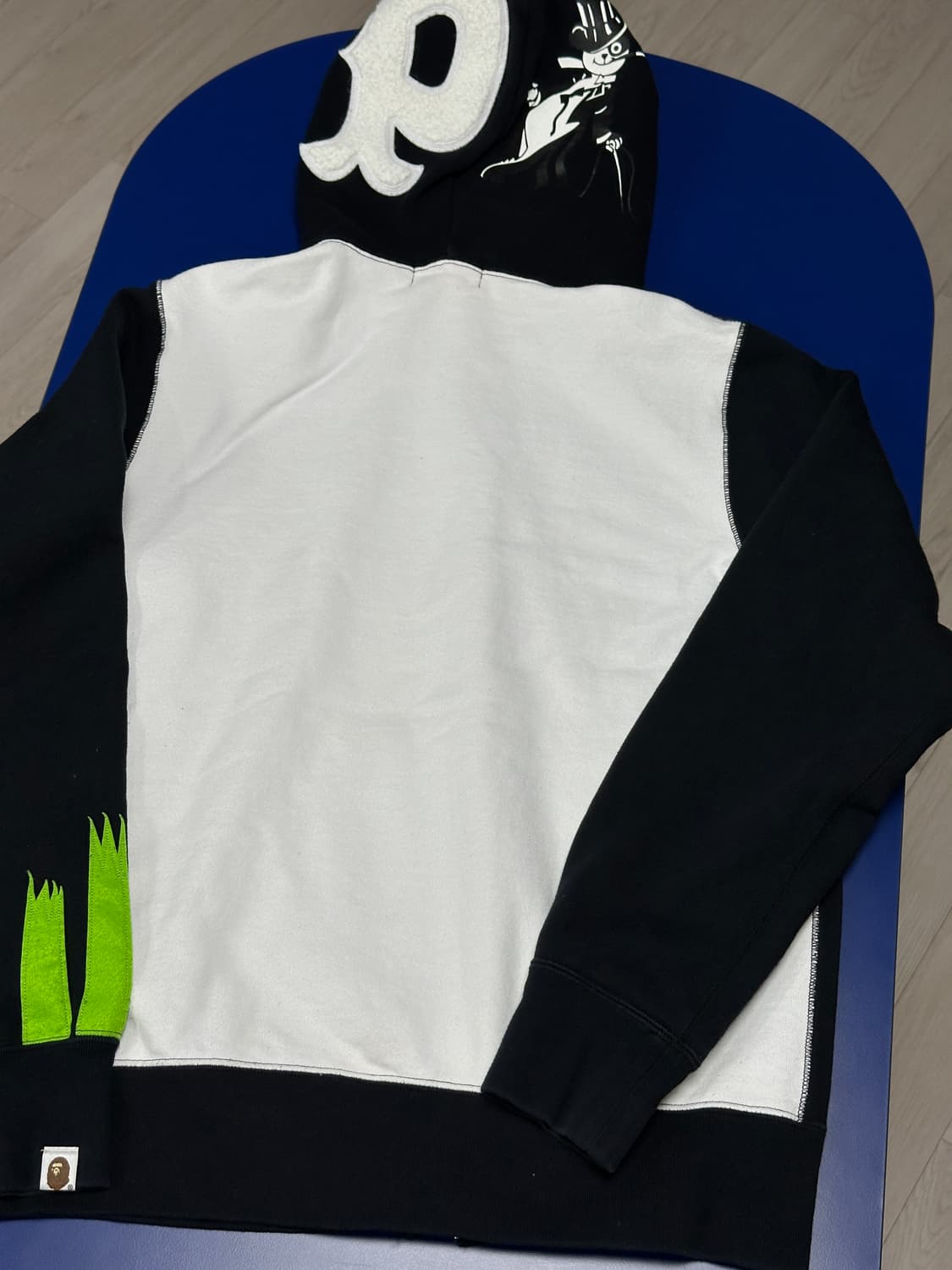 베이프 후드집업 L 상품이미지5