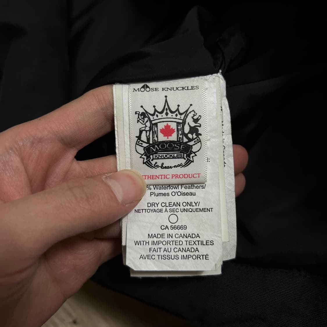 무스너클 시그니처 와펜 덕다운 퍼후드 스틸링 롱패딩 [블랙] L/100 상품이미지6