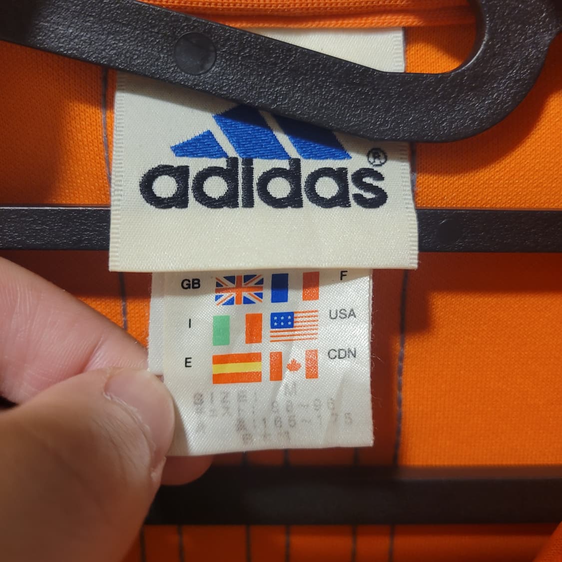 아디다스 파이프라인 백삼선 져지 M(95~100) 상품이미지3