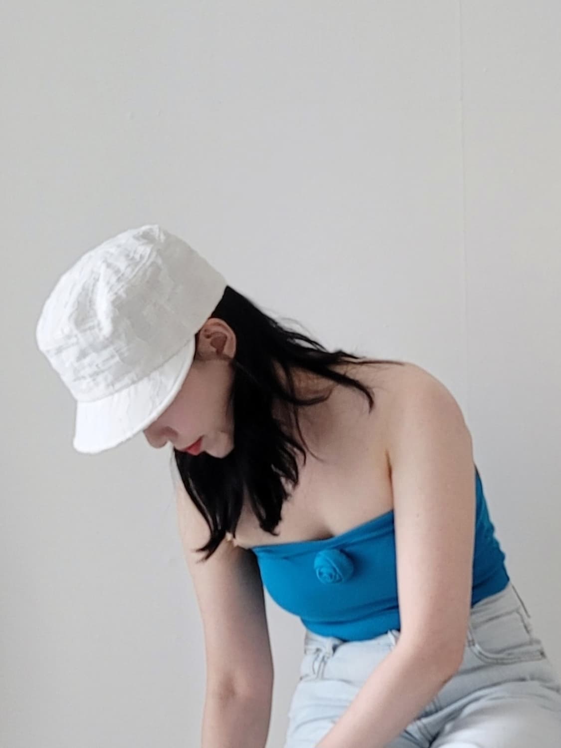 BELLBOY CAP_WAVE WHITE 어썸니즈 벨보이 캡 상품이미지5