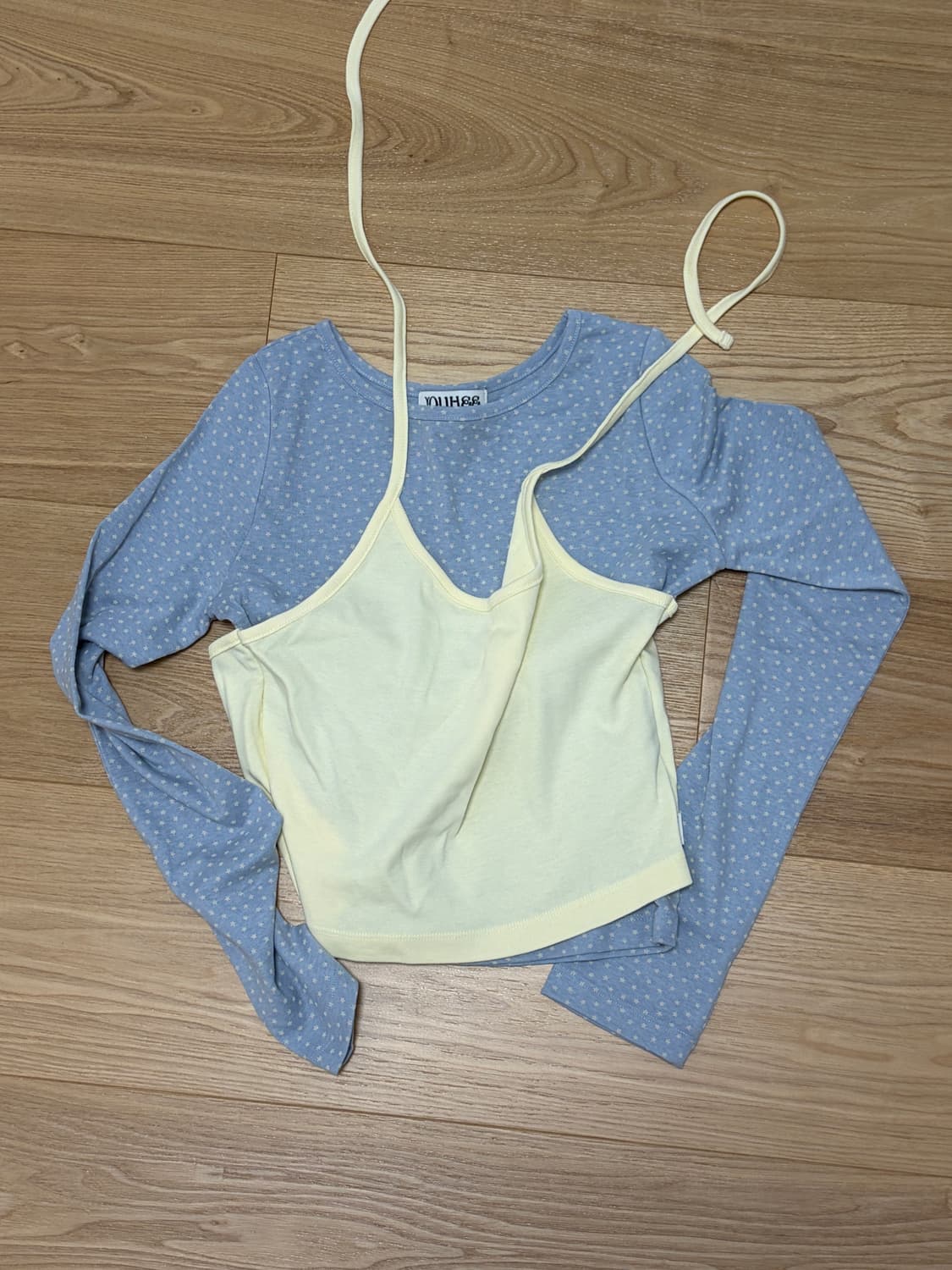 유희 HALTER NECK LAYERED LONG SLEEVE 상품이미지5
