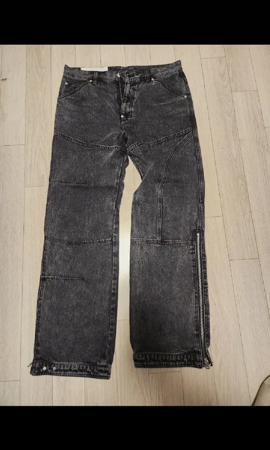 앤더슨벨  카펜터 워시드 데님 L 상품이미지6