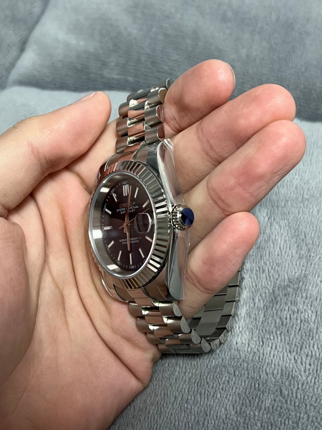 세이코 데이트저스트 커스텀 청판 39 상품이미지3