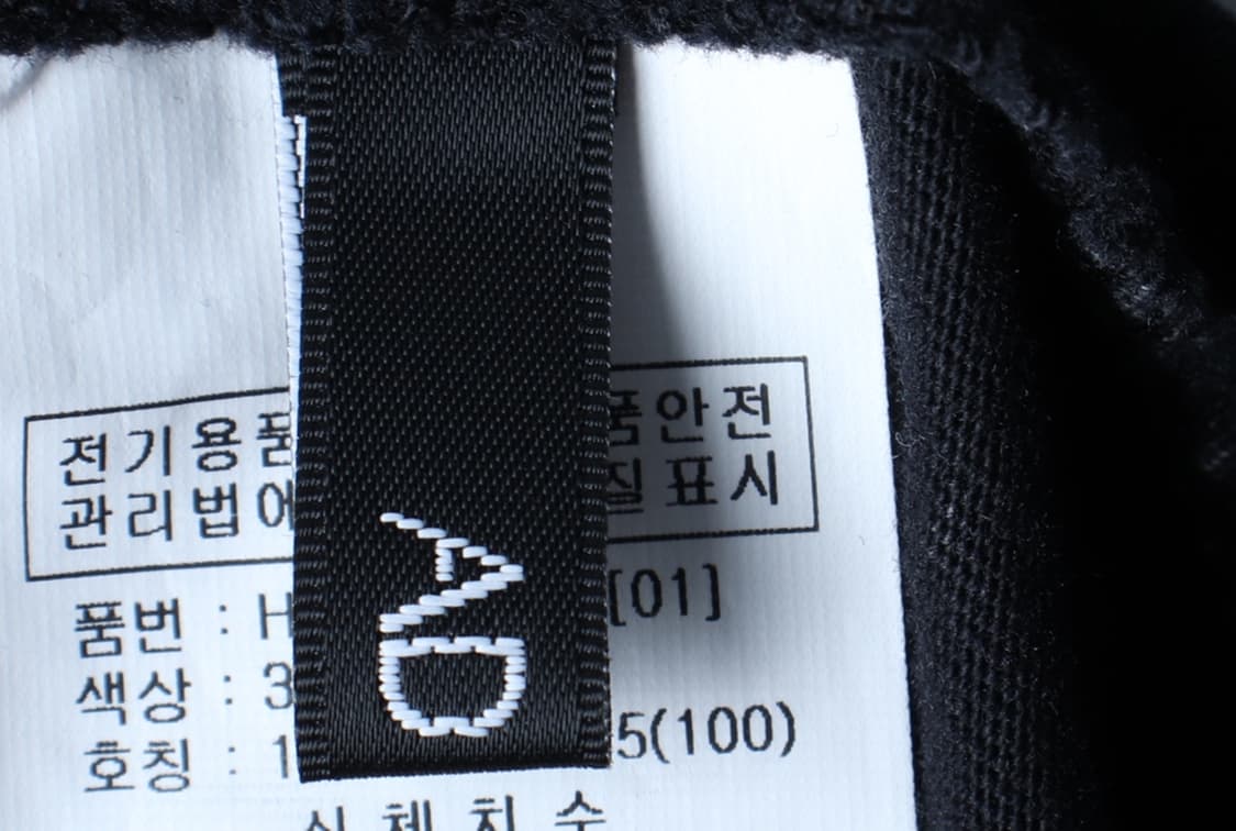 (L-2XL) 애드호크 반팔 티셔츠 피그먼트 블랙 무지-H32737 상품이미지5