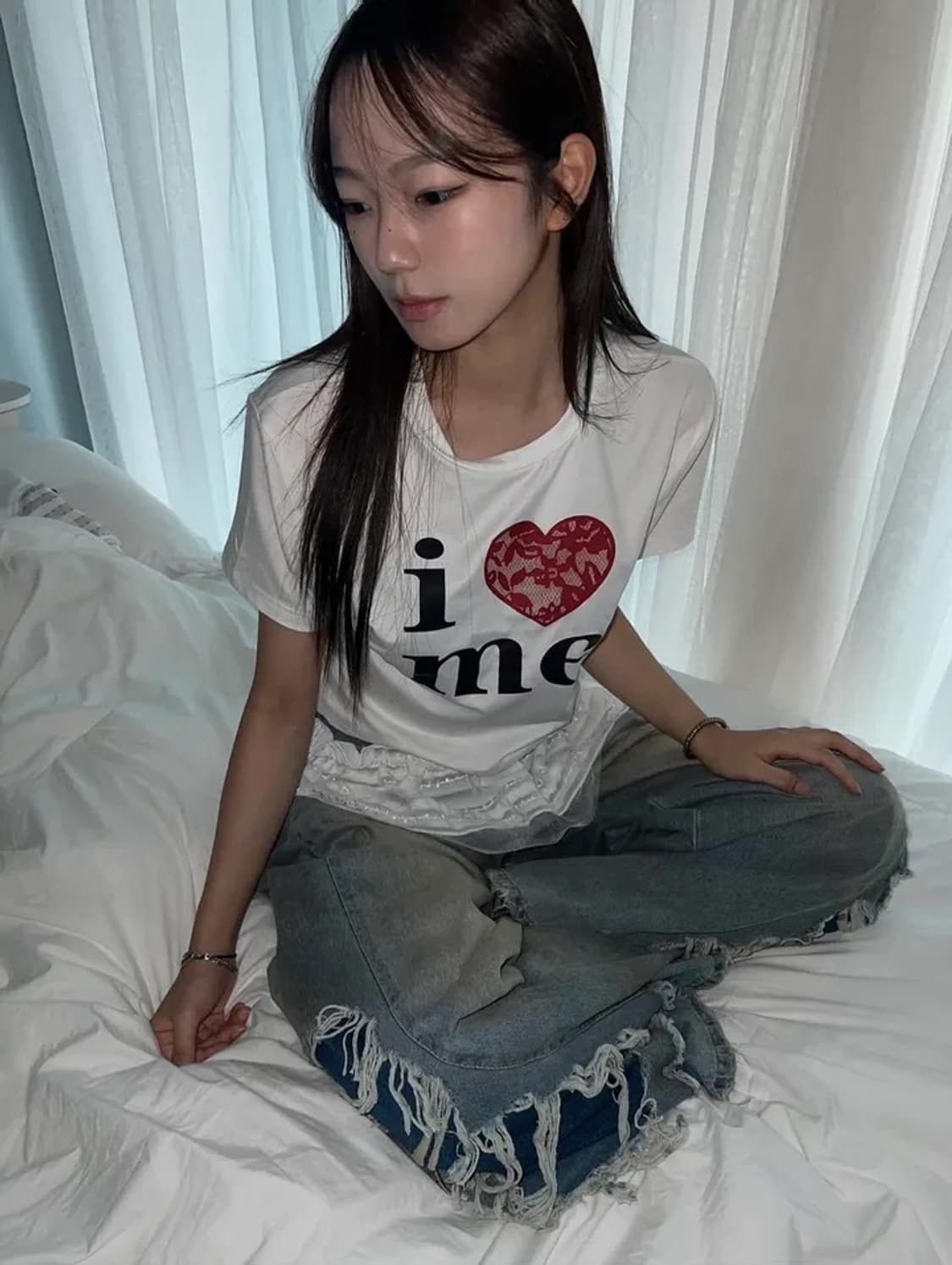 i ❤️ me t-shirt 상품이미지3