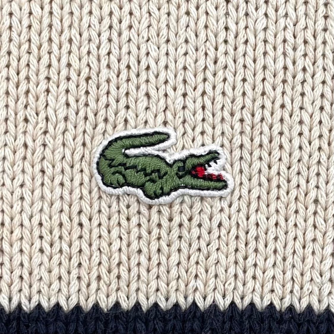 Lacoste 라코스테 자수로고 2-Way 니트집업 자 상품이미지2