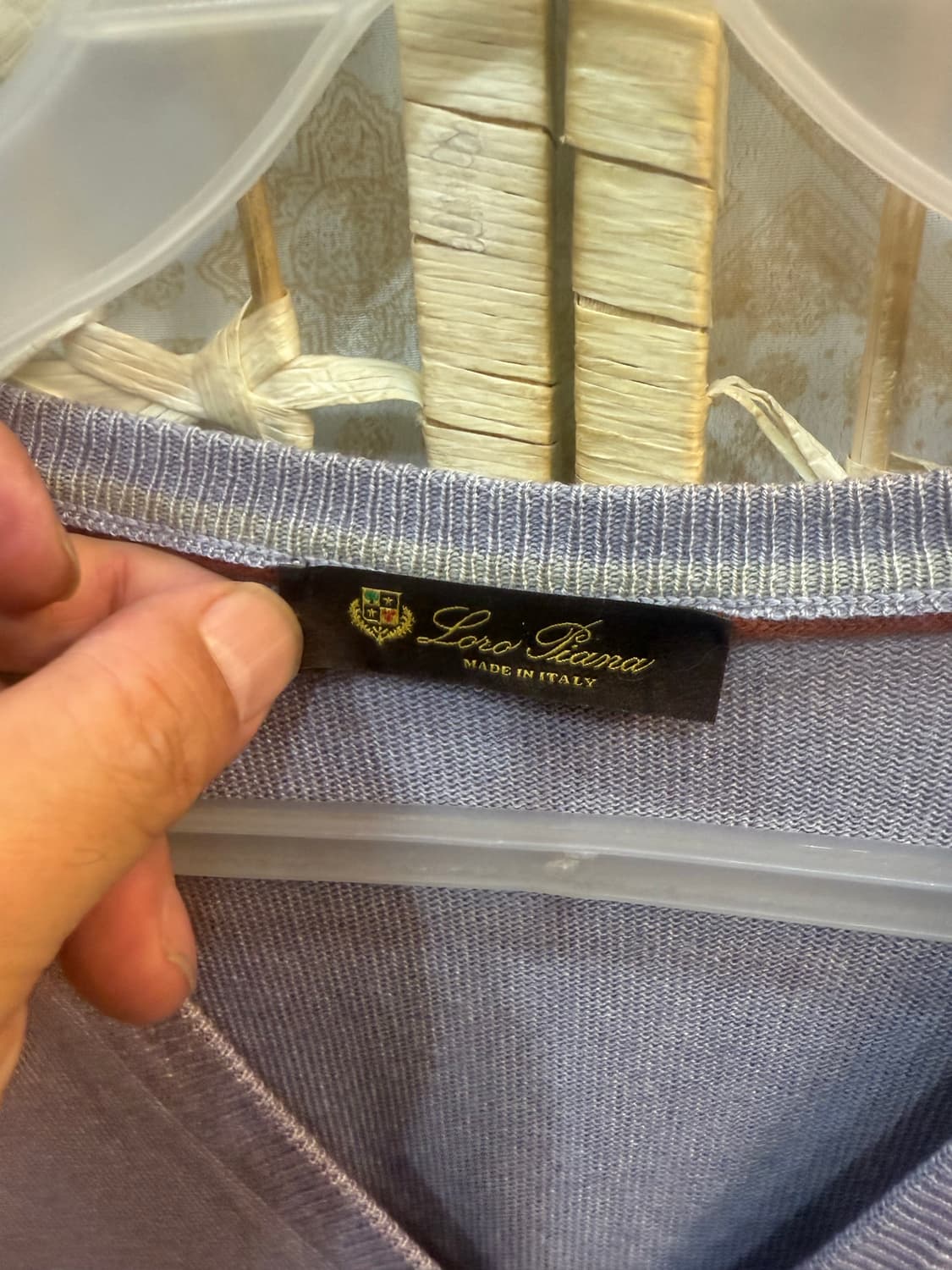 52/105 정품 로로피아나 캐시+실크혼방 조끼 팝니다 상품이미지2