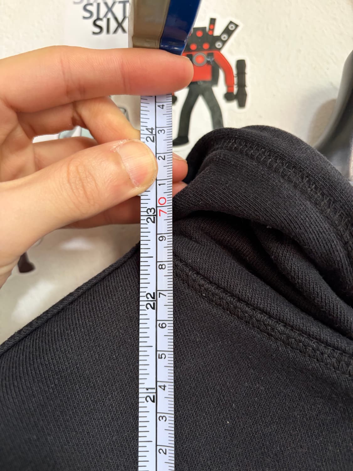 빈티지 디키즈 검정 후드티 M 상품이미지6