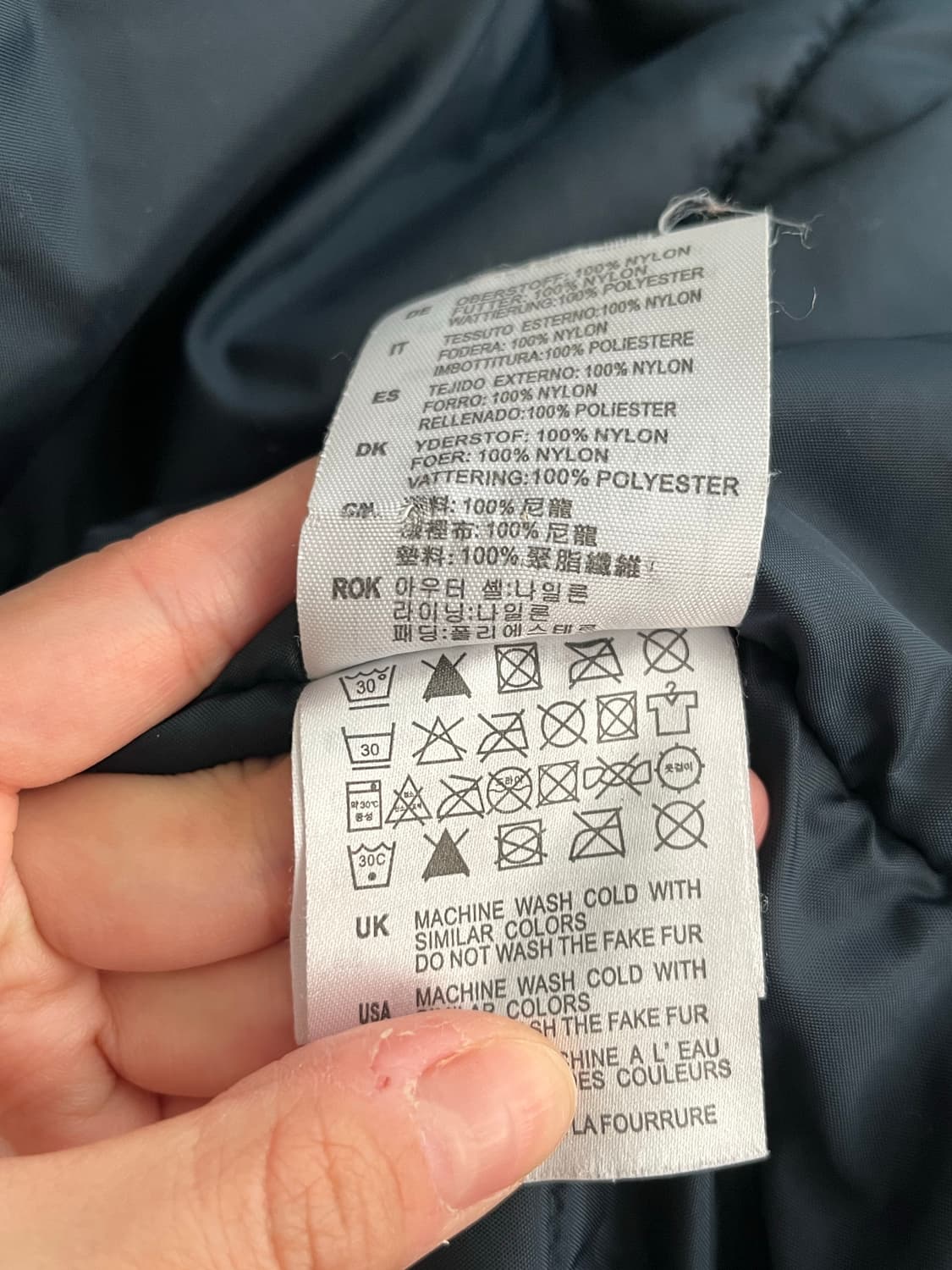 XS) 칼하트 여성 앵커리지 파카 네이비 상품이미지7