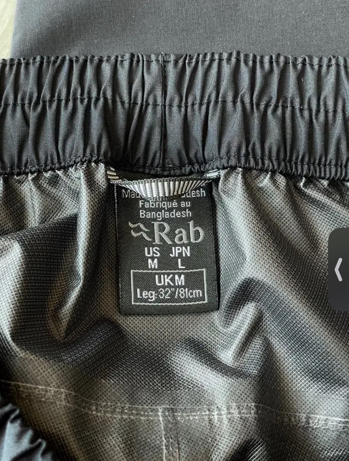 rab 다운포어 에코 FZ등산 방수 팬츠 상품이미지1