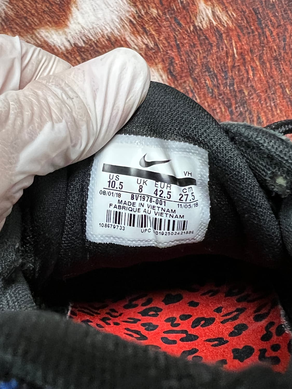 [275] 나이키 에어맥스 98 프리미엄 애니멀 팩 블랙 레오파드 상품이미지9