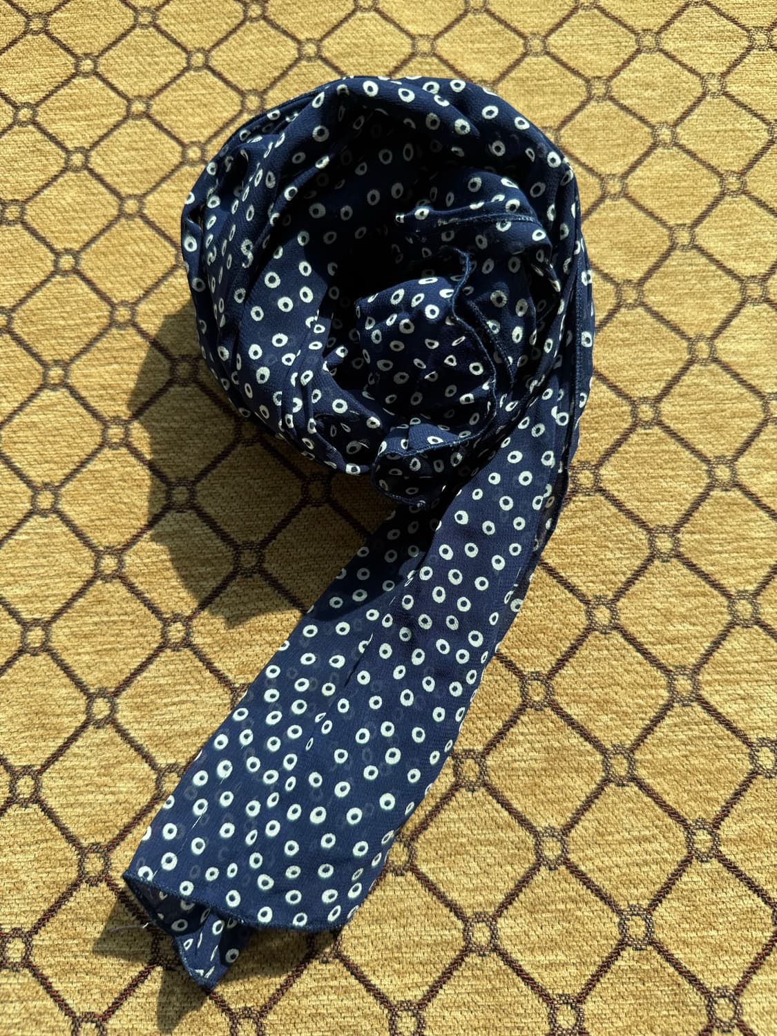 블루 도트 스카프 상품이미지1