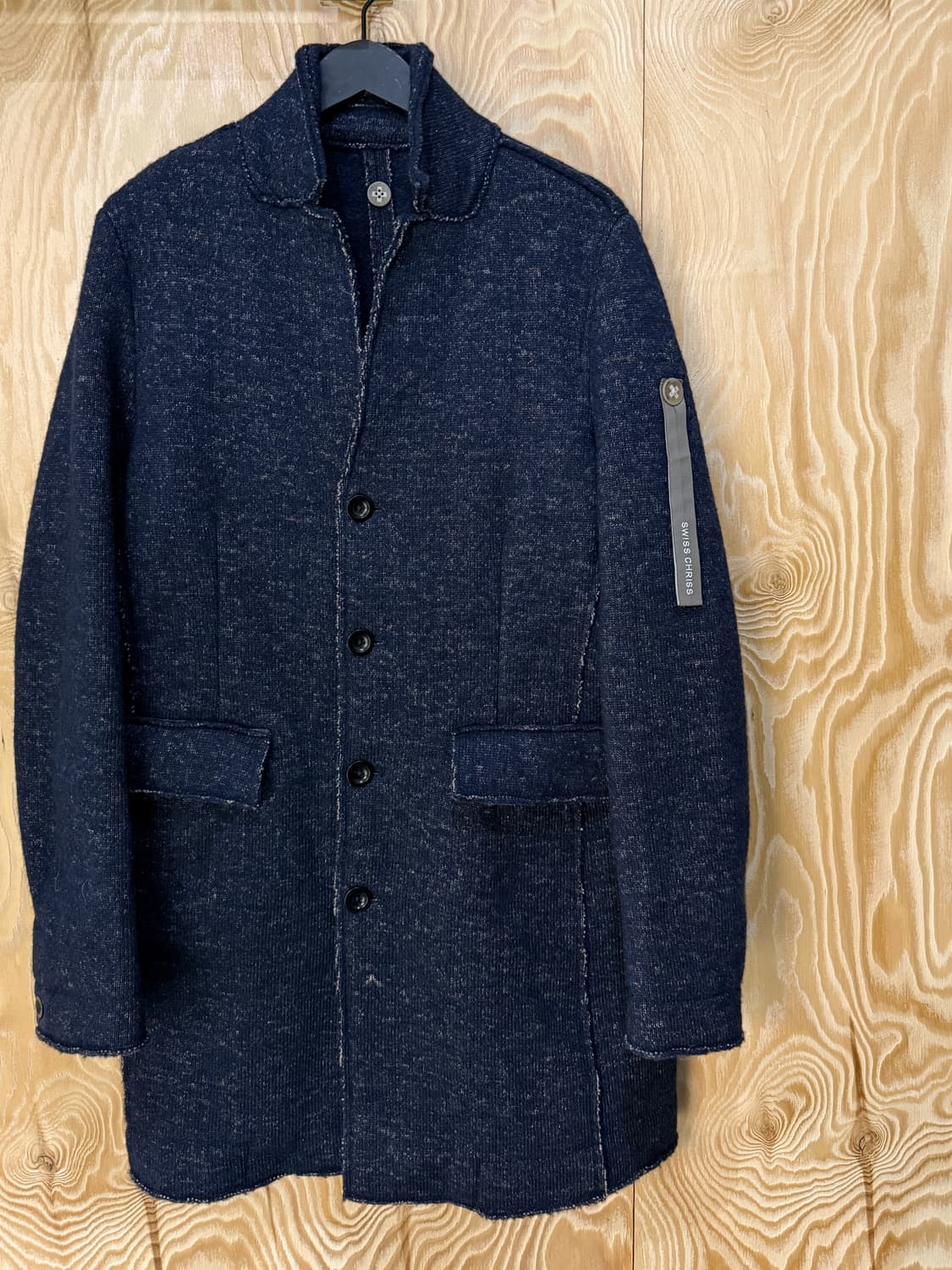 스위스 크리스 14A/W 울 코트 상품이미지3