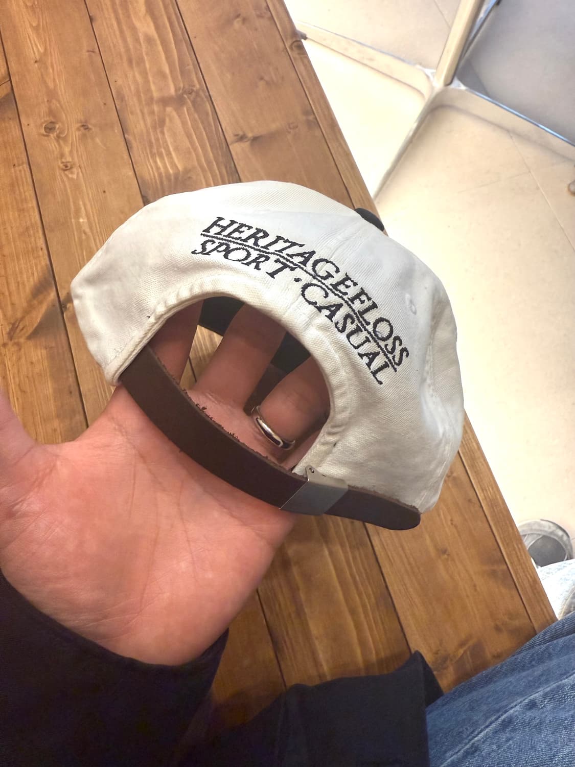 헤리티지플로스 투톤 모자 상품이미지3