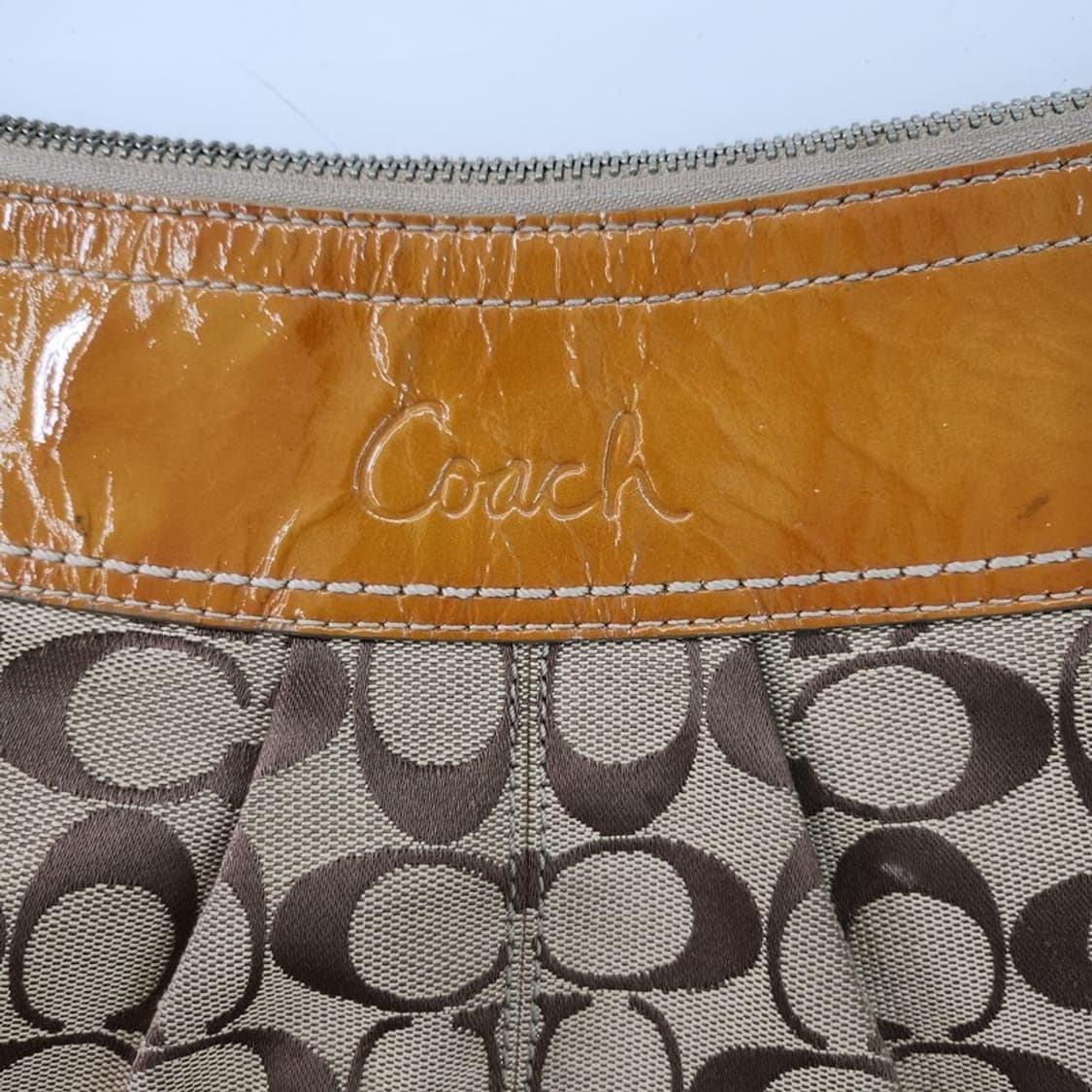 COACH 소호 플리티드 시그니처 숄더백 상품이미지2