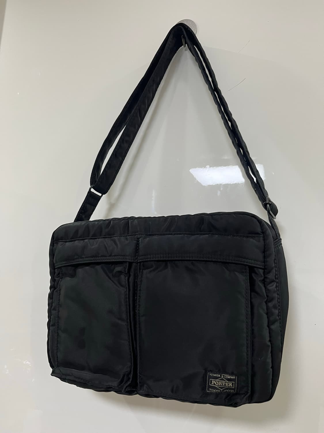 요시다 포터 탱커 숄더백 블랙 (L)622-68810 상품이미지2