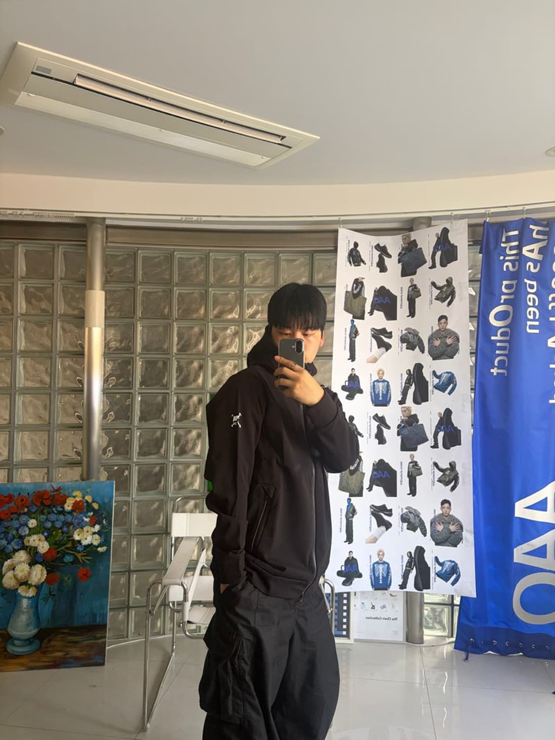 SKULL VERSATILE ZIP HOODIE FOA408274 상품이미지3