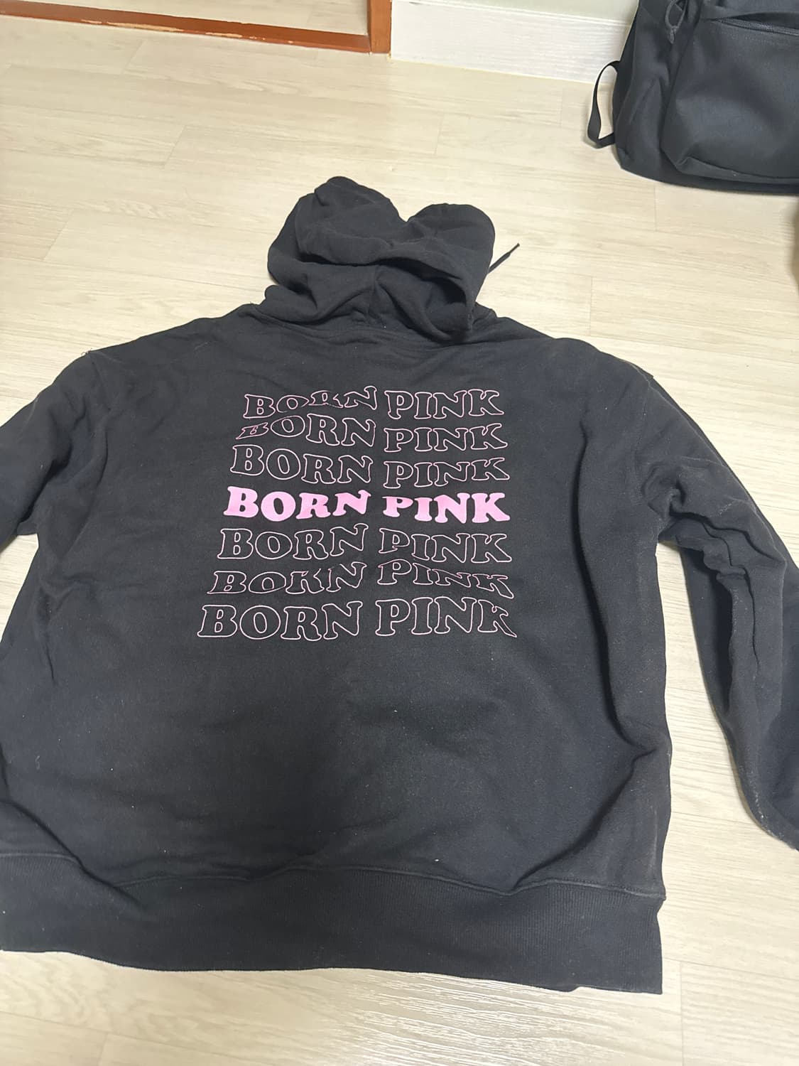 블랙핑크 본핑크 월드투어 후디 M 상품이미지2