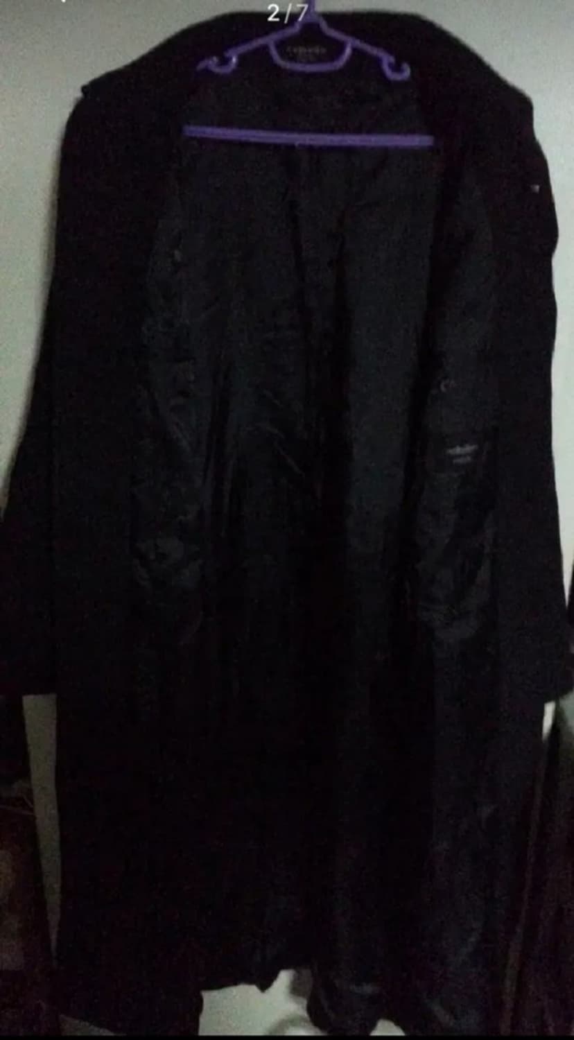 코모도 모직 롱코트 블랙 100 상품이미지3