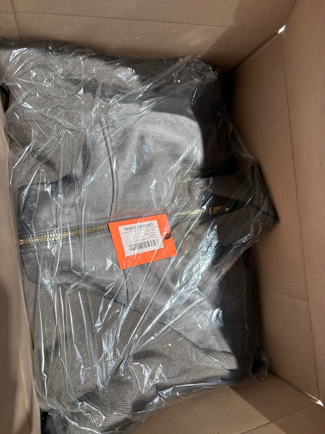 라피나토 캐시미어 니트 스웨이드 자켓 50사이즈 상품이미지3