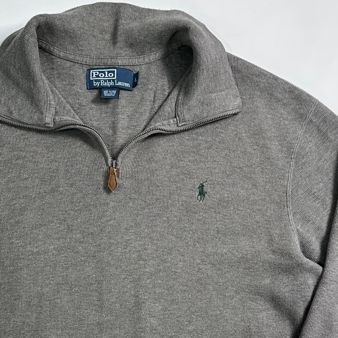 폴로 랄프로렌 그레이 반집업  상품이미지4