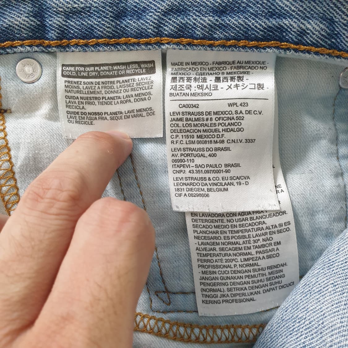 LEVI'S 데님 팬츠 상품이미지9