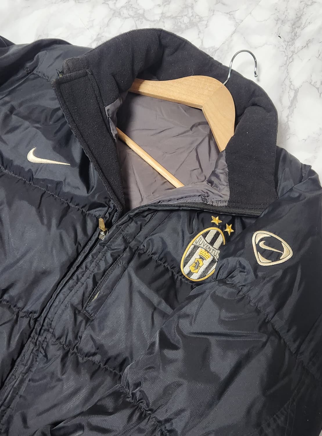 유벤투스 03-04 나이키 패딩 블랙 푸퍼 자켓 상품이미지5
