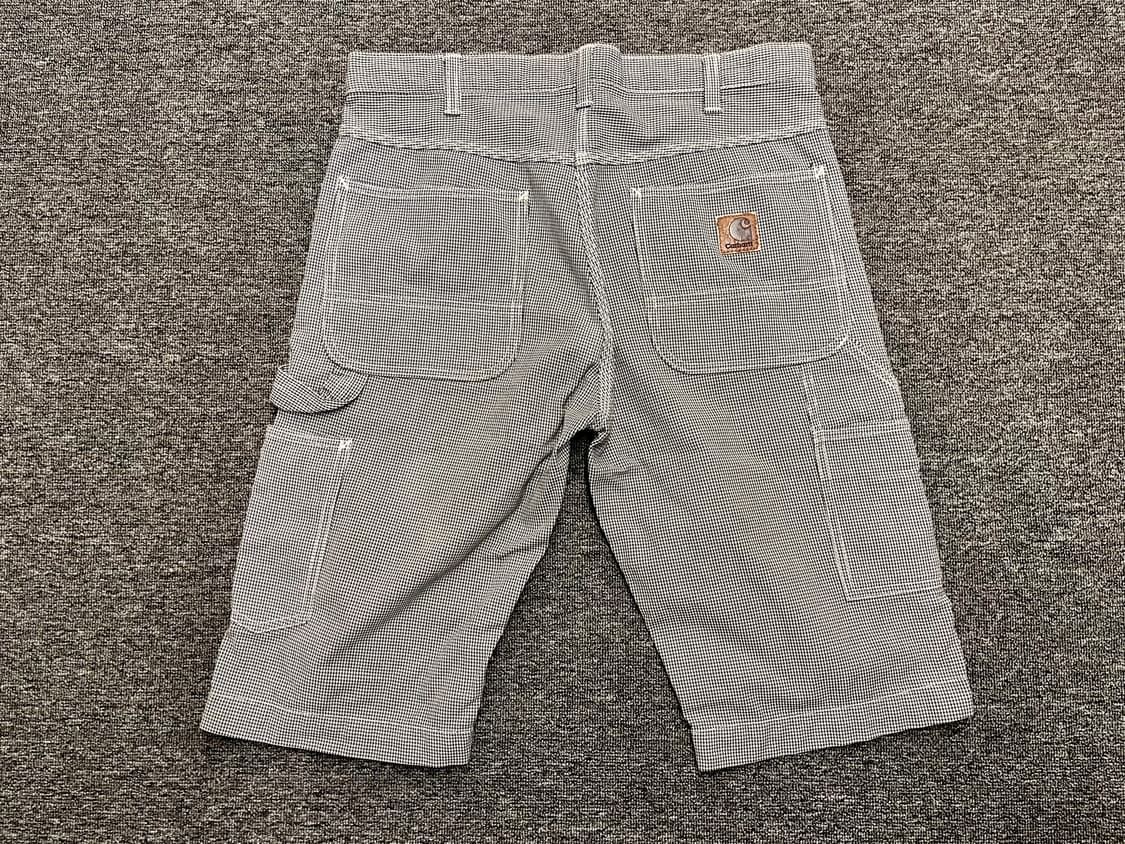 [32] 칼하트 카펜터 체크반바지  상품이미지3