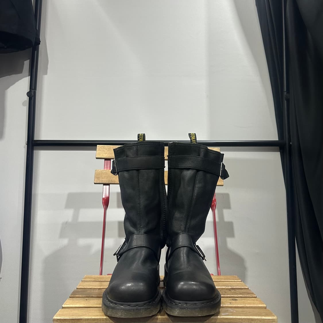 UK8) 270-275 닥터마틴 부츠 남성 남자 워커 엔지니어 블랙 상품이미지2